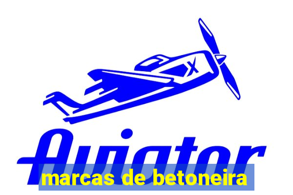 marcas de betoneira